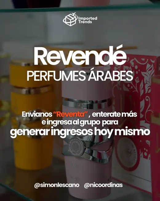 Imported Trends: Pieza para campaña de reventa