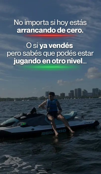 Tiago Pignolo: Secuencia de venta en historias